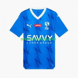 Camisola Al Hilal Neymar JR 10 Homem Equipamento Primeiro 2023-2024 Manga Curta